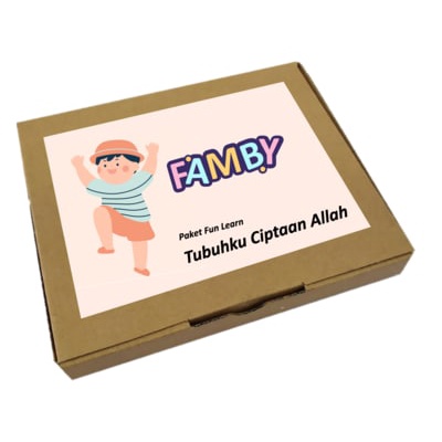 

Paket Fun Learn / Kartu atau gambar anggota tubuh