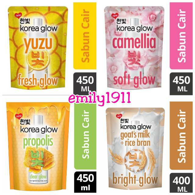 Jual Korea glow body wash / sabun mandi Shopee Indonesia