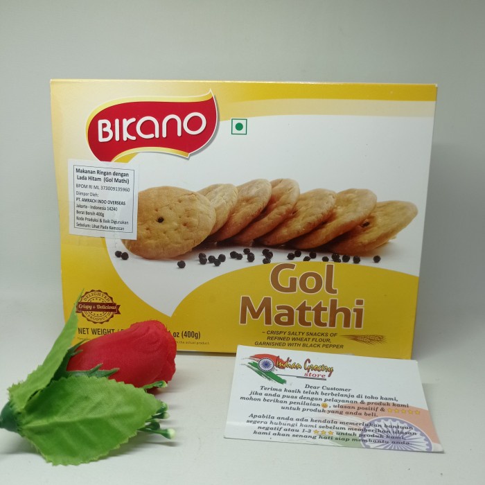 

BIKANO GOL MATTHI 400 GR