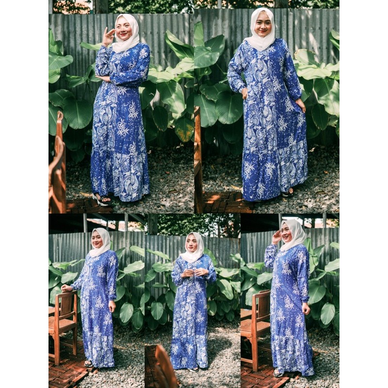 GAMIS CAP SOFT REMPEL ORIGINAL// BATIK PEKALONGAN