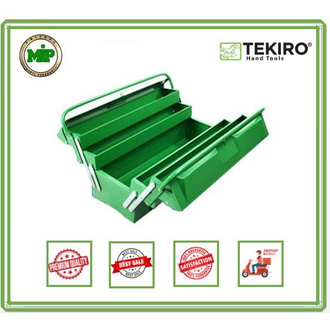 Tekiro Tool Box 3 Susun Besi tool box perkakas