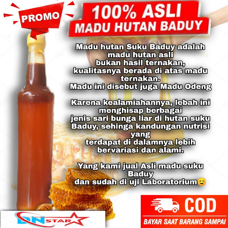 

MADU Odeng asli hutan suku baduy 460 ml