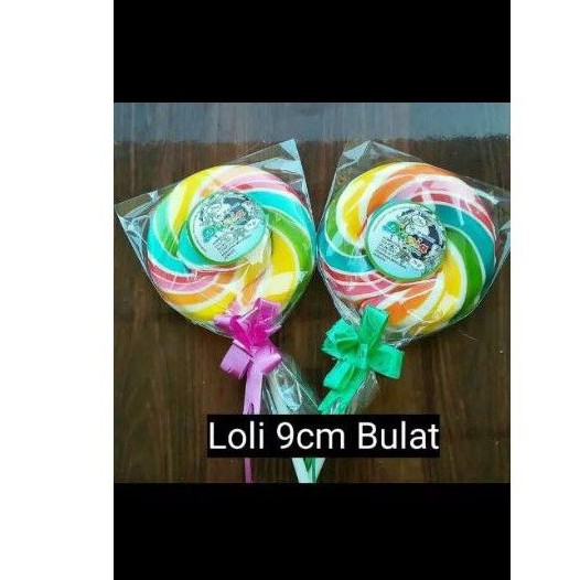 

permen lolipop 9 cm bulat minimal pembelian 5 pcs