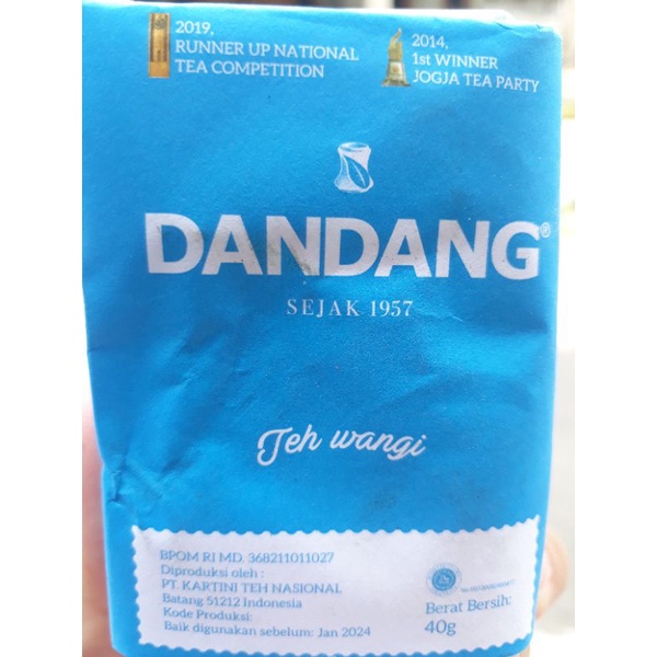 

teh dandang biru 40 gram