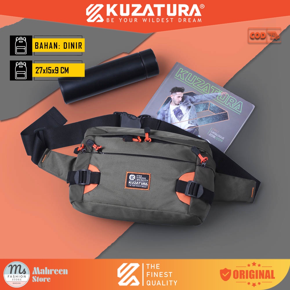 Tas Pria Waist Bag Tas Selempang Pria - Kuzatura | 521 KZS