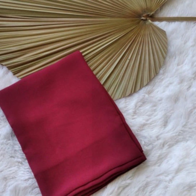 phasmina DIAMOND CREAP/phasmina diamond creap kualitas terbaik/pasmina diamond/pasmina terbaru-Maroon