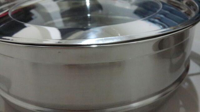 Homeland Spring Double Steamer- 26cm (induction) / Panci Steamer