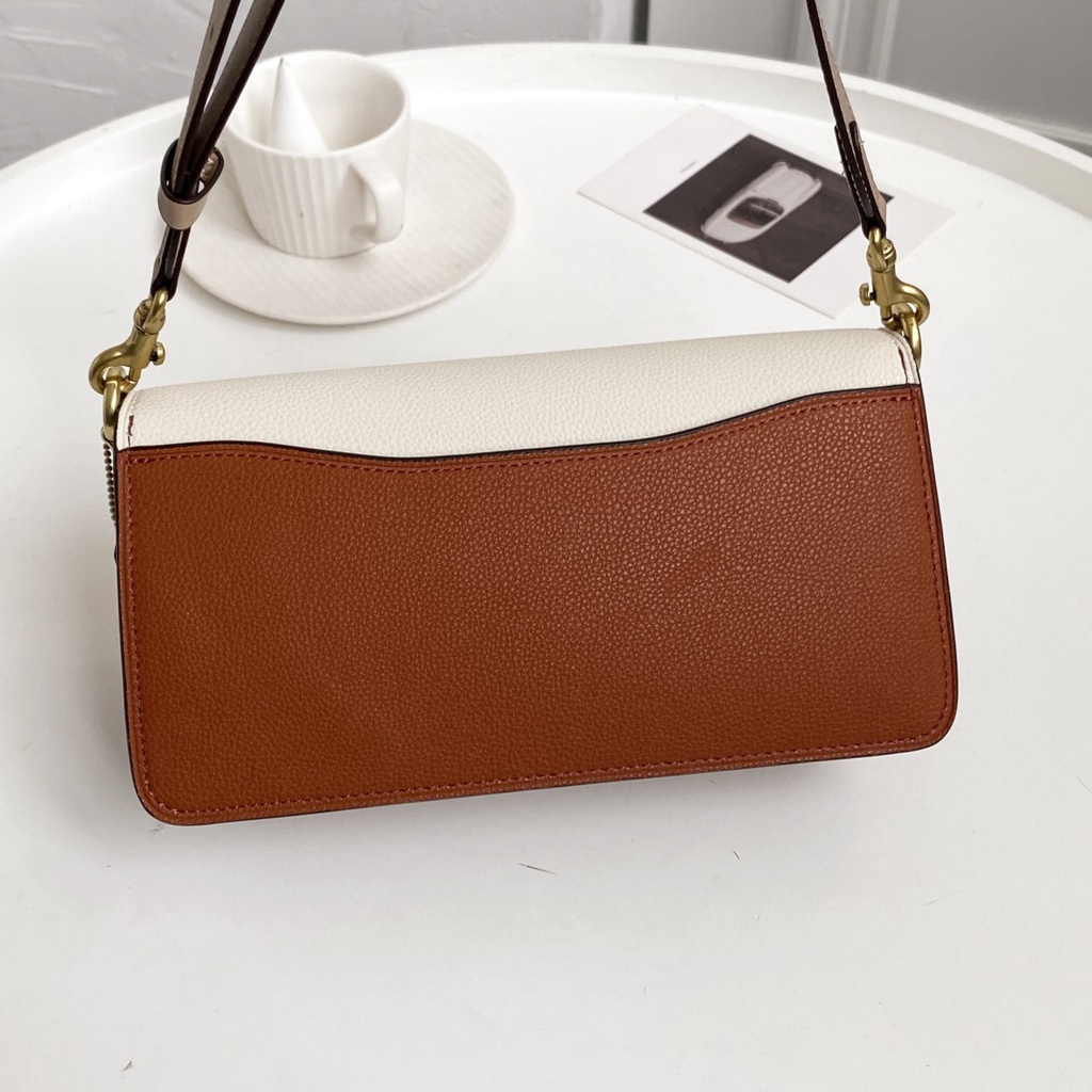 TAS WANITA WOMEN TABBY 26 SIGNATURE COLOR BLOCK SHOULDER BAG TAS SELEMPANG 91215