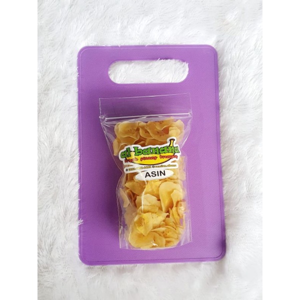 

ALBANNA keripik pisang Krenyes rasa Asin