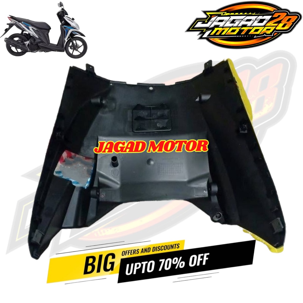 Cover Under Dek Bordes Bawah Kolong Vario Techno 125 Lama Old KZR / Cover Dek Bawah Kolong Honda Vario Techno 125 PGM FI