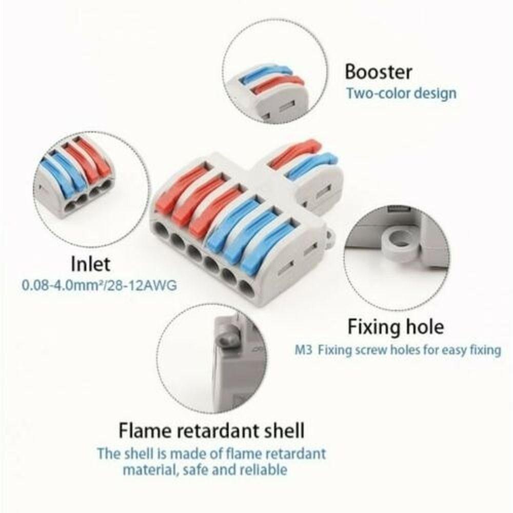Suyo Konektor Listrik PCT SPL Universal Reusable Terminal Block