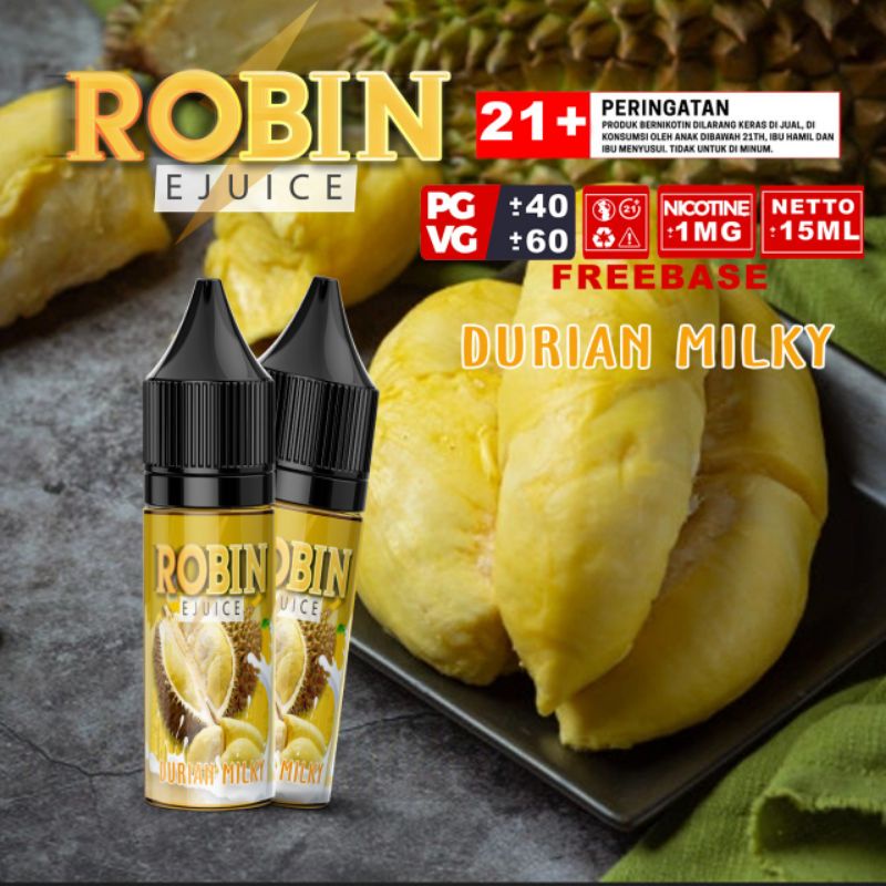 DURIAN MILKY 15ML NIK 1MG TERBARU MURAH fribes