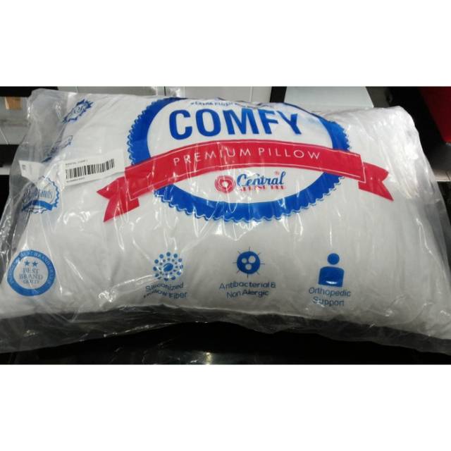 #TERNYAMAN# BANTAL ATAU GULING TIDUR SILIKON COMFY BY CENTRAL SPRING BED