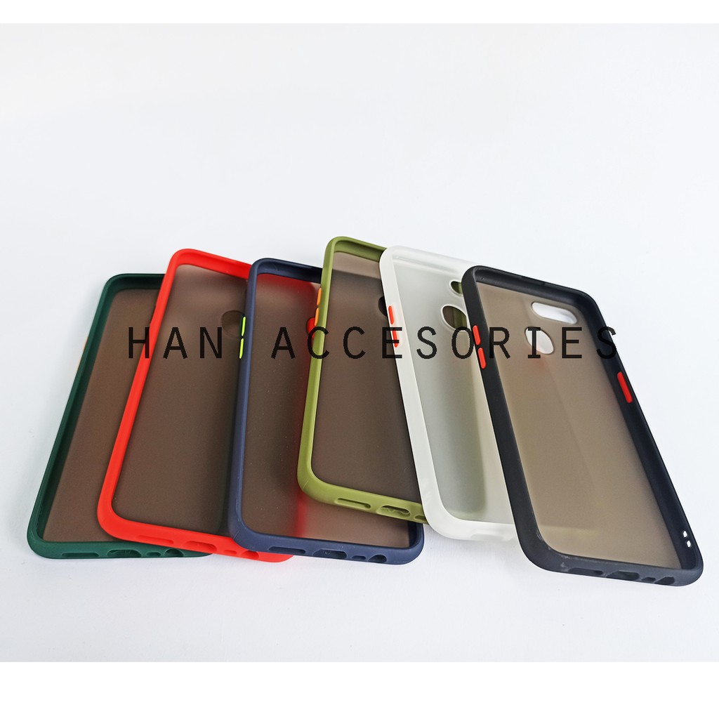 OPPO A12/A31/A52/A53/A72/A92 Case Fuze Dove / Hardcase / Matte Colour