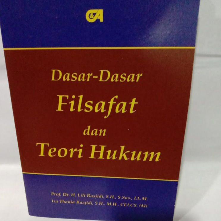 

Best Seller.. dasar dasar filsafat da teori hukum By prof.Dr, lili rasjidi