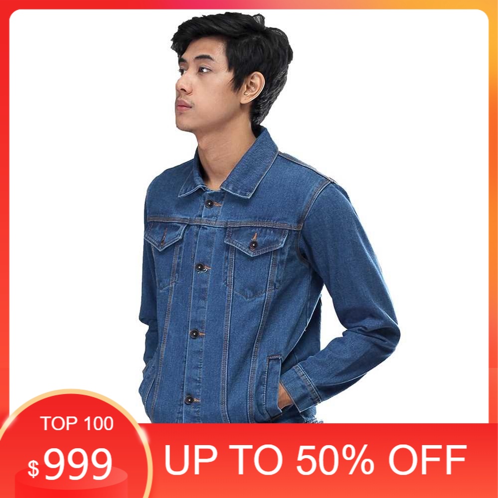 Jaket Pria Denim Jeans Kuzatura