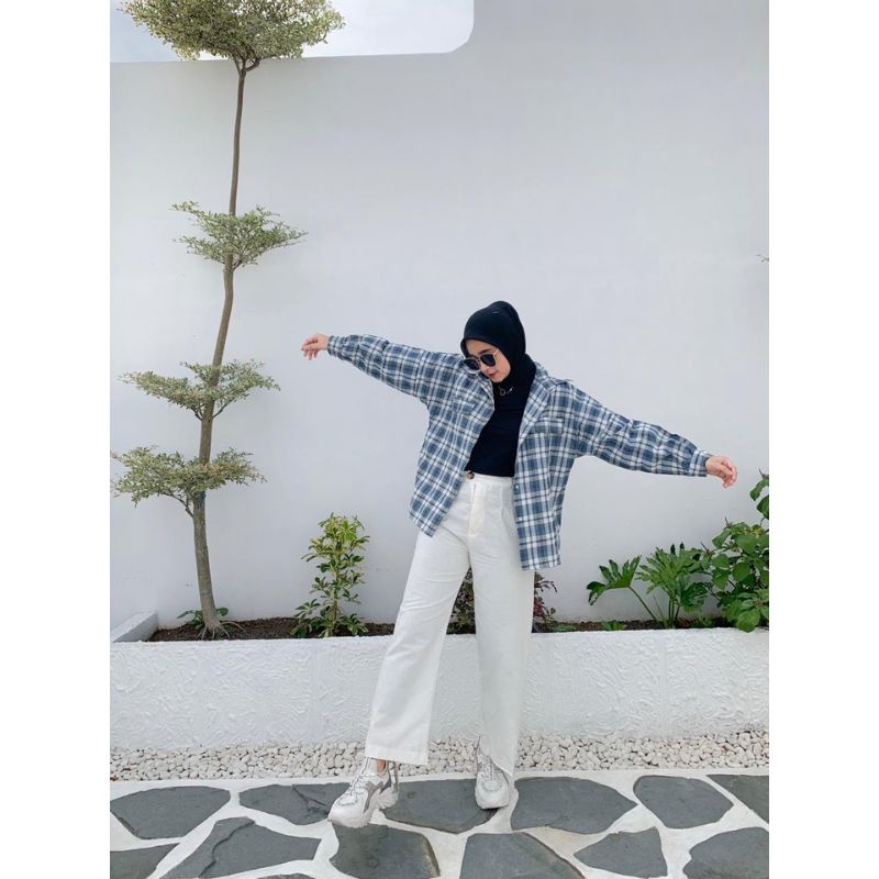 KEMEJA OVERSIZE/ KEMEJA KOTAK OVERSIZE / KEMEJA FIRLY SHIRT/ KEMEJA TARTAN OVERSIZE/ KEMEJA KOTAK OVERSIZE/ HADEED OVERSIZE/ KEMEJA OVERSIZE WANITA / OVERSIZE / KEMEJA FLANEL OVERSIZE JUMBO XXL WANITA/ KEMEJA FLANEL / KEMEJA OVERSIZE/  KEMEJA KOTAK JUMBO