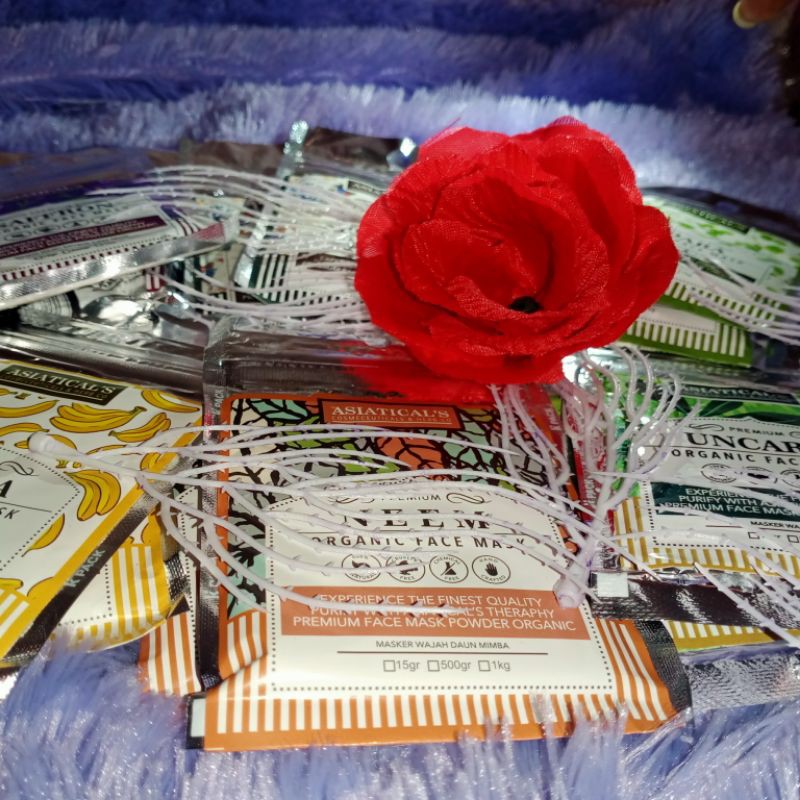 Masker Organik Uncaria Gambir 100% Alami