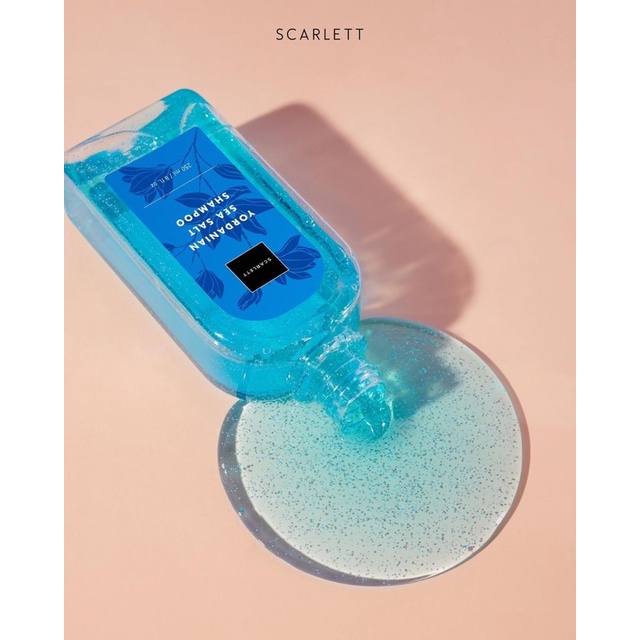 Scarlett Whitening Yordanian Seasalt Shampo Conditioner Shampo