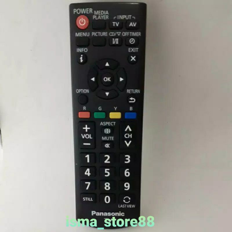 REMOT TV PANASONIC  LED/LCD N2QAB000823 ORIGINAL ASLI