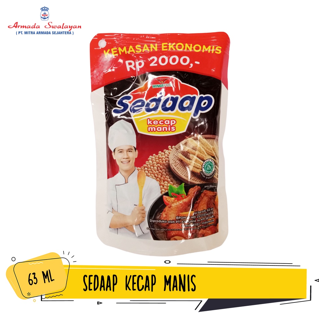 

Sedaap Kecap Manis 63ml