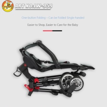 Magic Stroller Anak Bayi Balita Kursi Dorong Stroler Anak LW959 BY PACIFIC Bisa Hadap 2 Arah Garansi Termurah-6