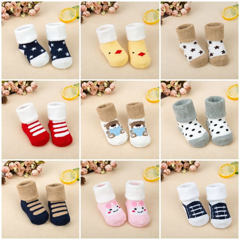 Kaos kaki bayi fashion model lipat baby korean style socks