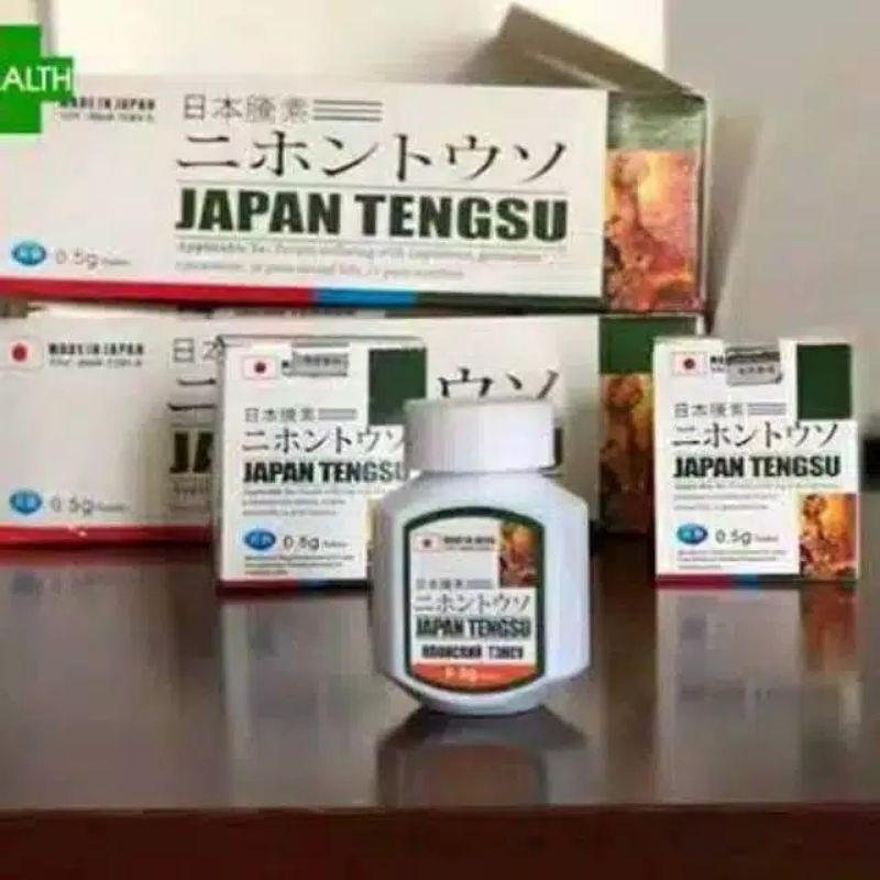 Obat Japan tengsu asli suplemen pria pil biru tambah stamina kuat