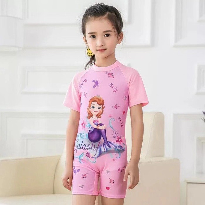 CLEARANCE BAJU RENANG ANAK BAYI CEWEK COWOK KARAKTER ONEPIECE TWOPIECE MURAH UPF50 SPF50 PREMIUM
