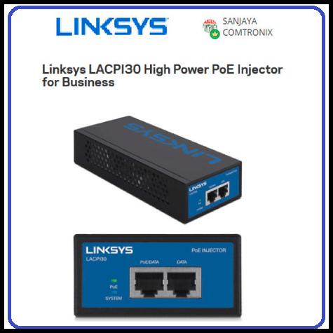 Linksys Lacpi30-Ap High Power Poe Injector For Business