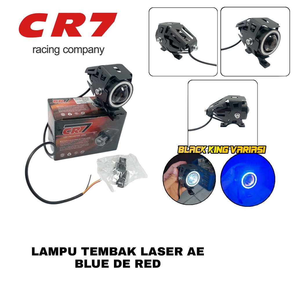 Lampu Tembak LED Cree U7 Transformer Lensa 4D Lampu U7 Mini  Lampu Sorot Led Cree Transformer Projector CR7