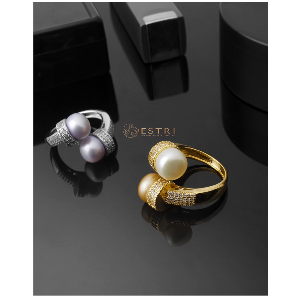 ESTRI.ID CINCIN MUTIARA LOMBOK PERHIASAN WANITA ASLI & BERGARANSI CN885078002MUT