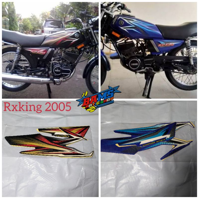 striping stiker list rx king 2005