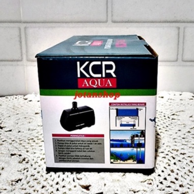 KCR AQUA 106 Mesin Pompa Air celup Aquarium Aquascape Kolam ikan Hidroponik