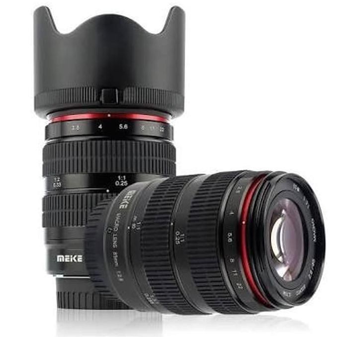 [[BISA COD]] Lensa Meike 85mm F/2.8 Macro Lens For Fuji/Sony/Canon/Nikon/Panasonic STOK TERBATAS