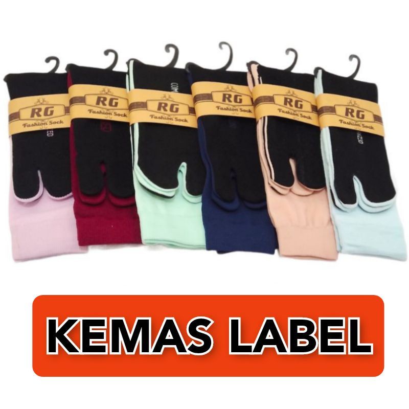kaos kaki jempol telapak hitam muslimah dewasa COMPUTERS-1