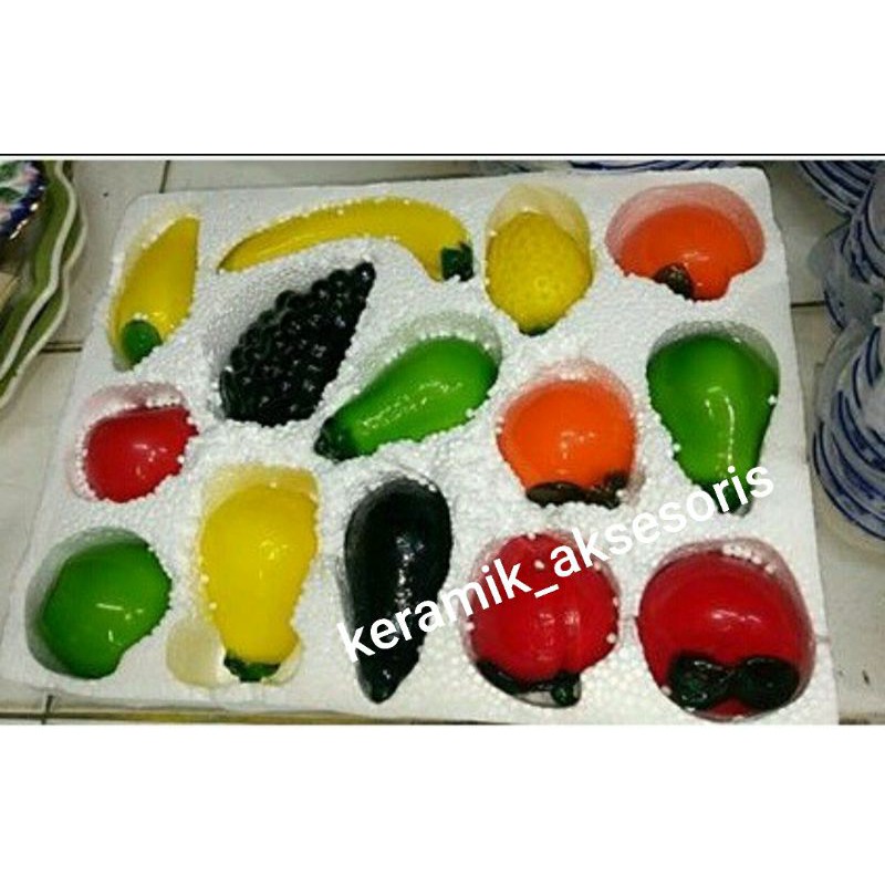 BUAH KRISTAL PAJANGAN ( PER SATUAN )