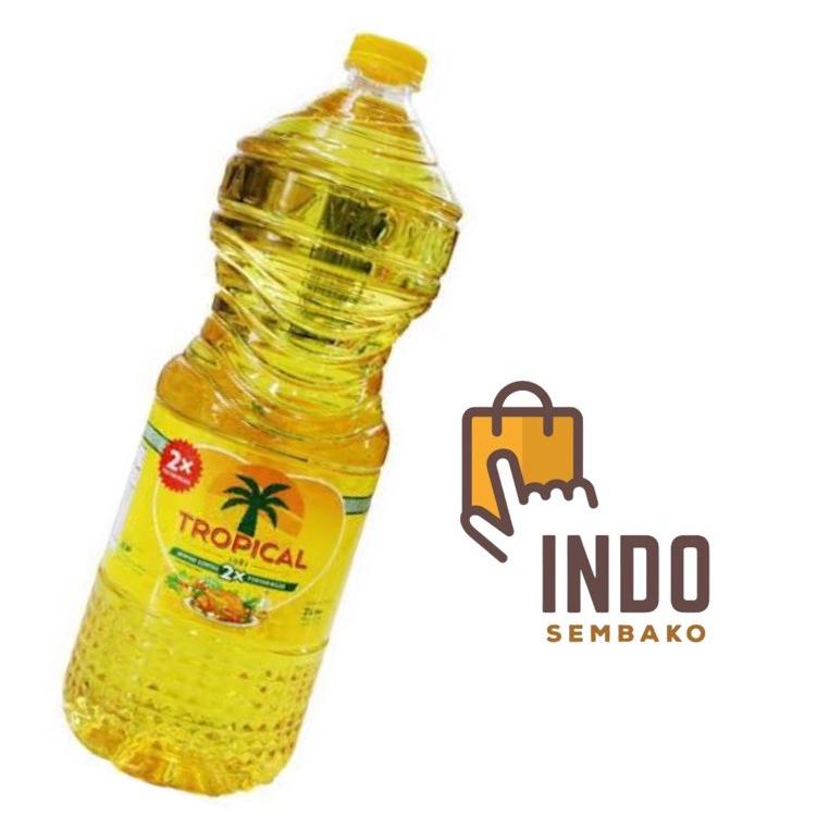 

[KODE D66WH] Minyak Goreng Tropical 2L botol refill / Minyak Tropical 2 liter