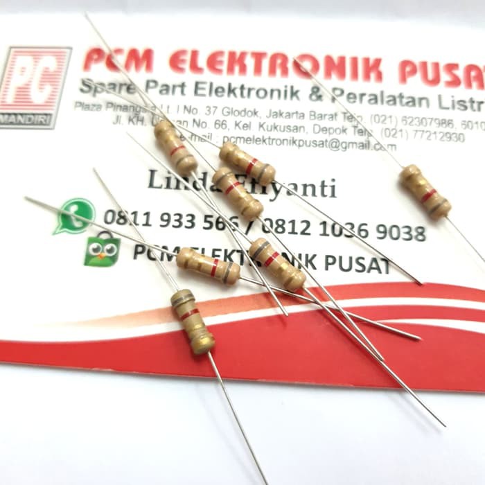 New Resistor 05W 1/2 W 1 Mega ohm 1M ohm 100pc