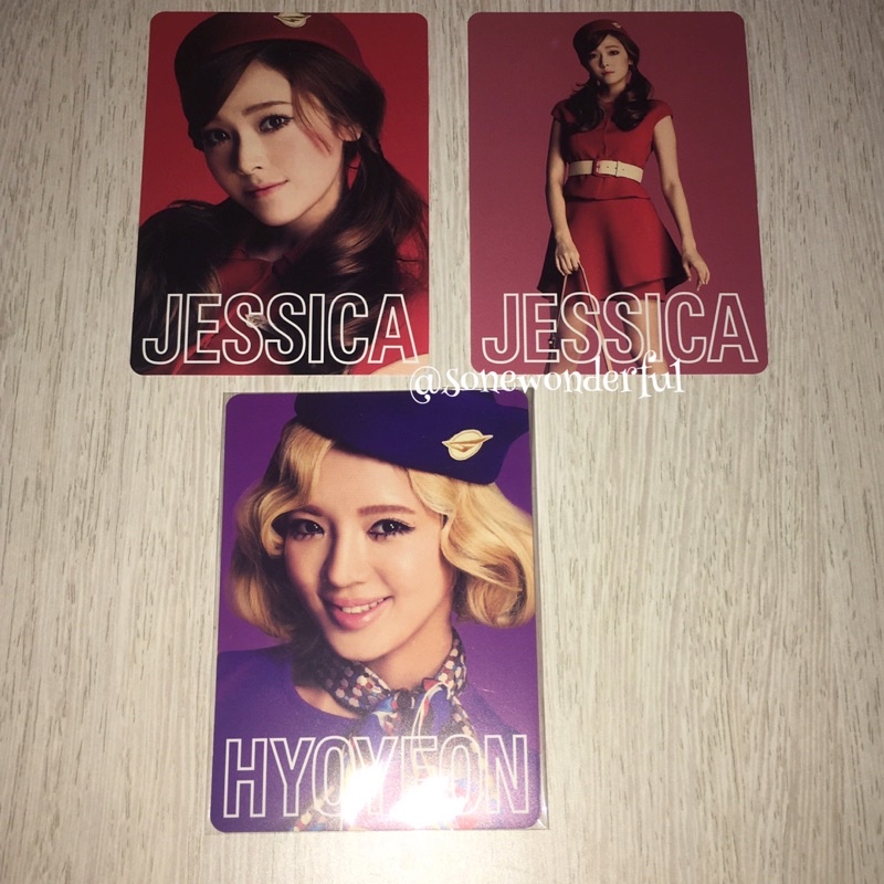 SNSD PC PHOTOCARD TRADING CARD JAPAN
