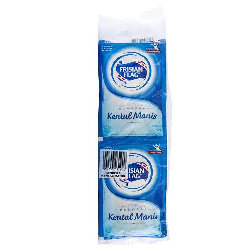 

BENDERA KENTAL MANIS FRISIAN FLAG MANIS PUTIH 6 SACHET x 40 GRAM