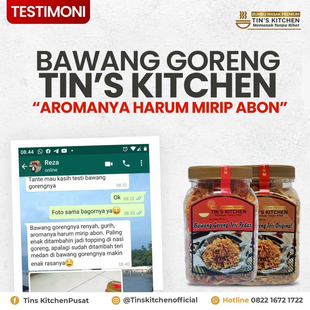 

BAWANG GORENG TERI ORIGINAL & PEDAS 65 gr