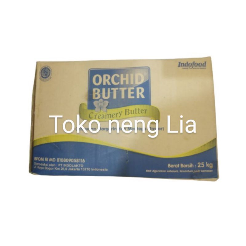 

Orchid Butter Unsalted 25 kg karton dus 25kg