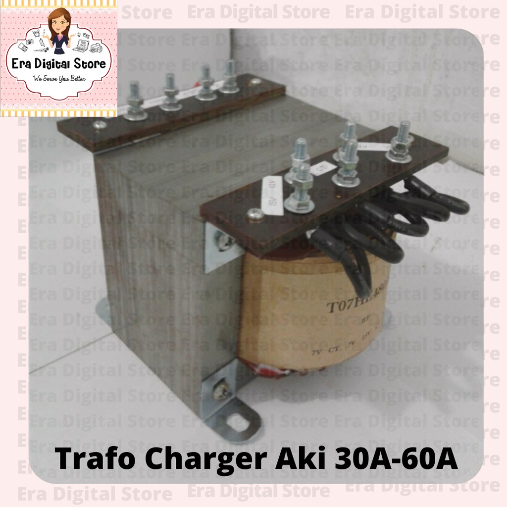 Trafo Charger Aki 30A-60A Travo