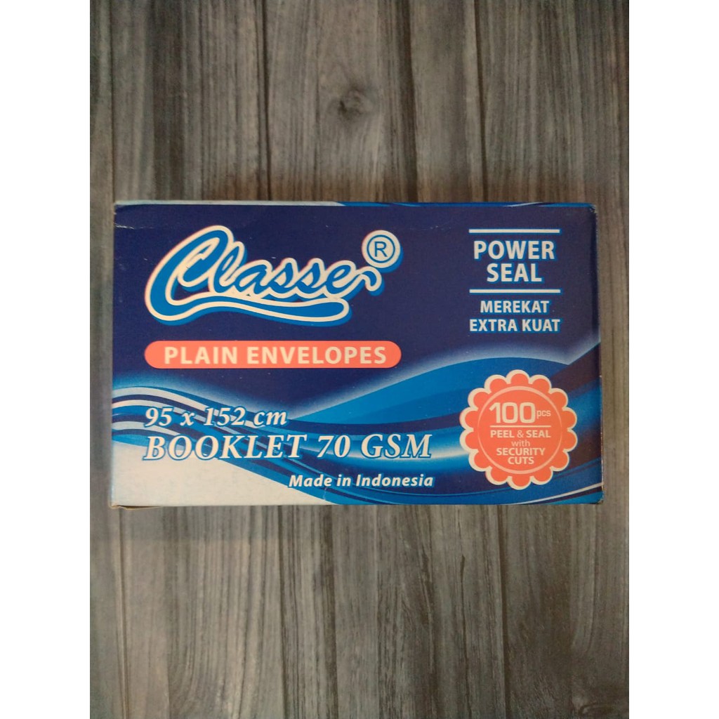 

Amplop Classe 104 PPS isi 100pcs