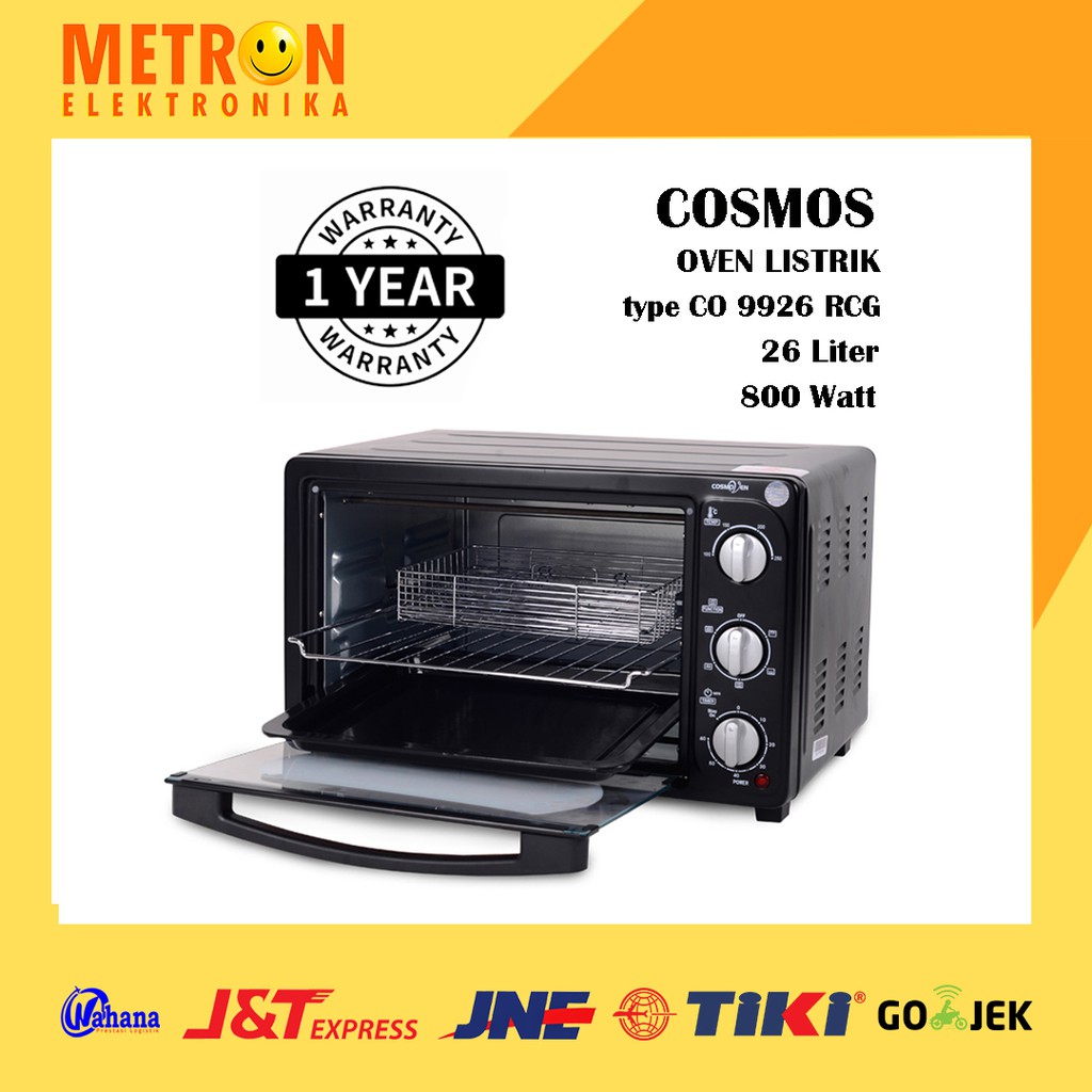 COSMOS CO 9926 RCG / OVEN LISTRIK 26 LITER LITRE LT LTR / CO9926RCG