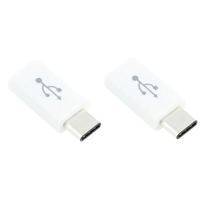 (Bayar Di Tempat)Sambungan Micro USB ke Colokan Type-C Adapter Tipe C Converter UsbC Konektor Type C