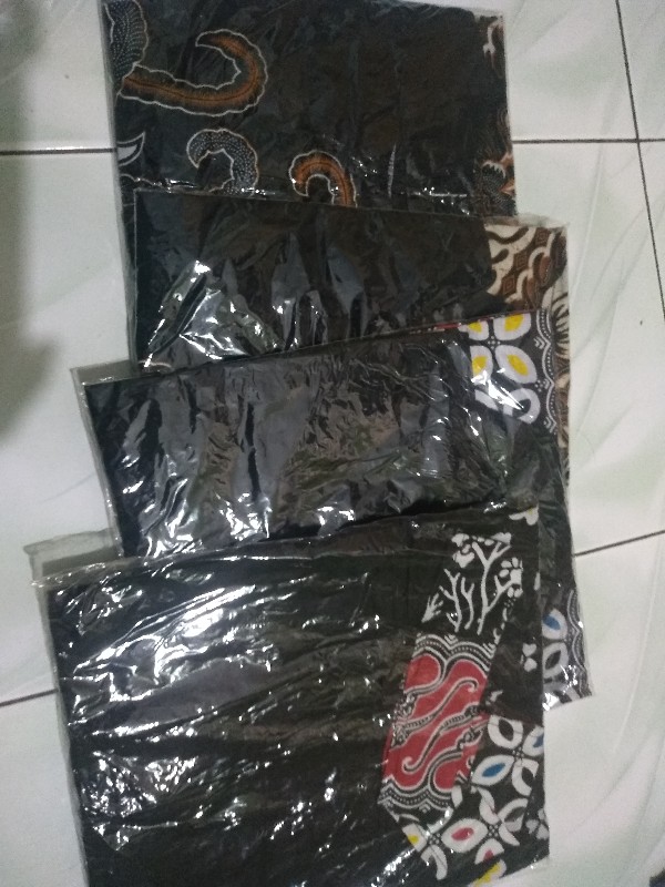 Kemeja Batik Pria Lengan Pendek Size M L Xl Xxl Premium