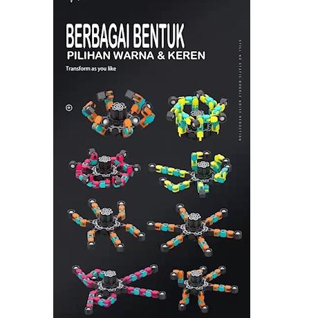 Langsung Beliii.. Mainan Gangsing Spiner Kreatif Terbaru NEW Fingertip Mechanical Spinner Gyro Tua M