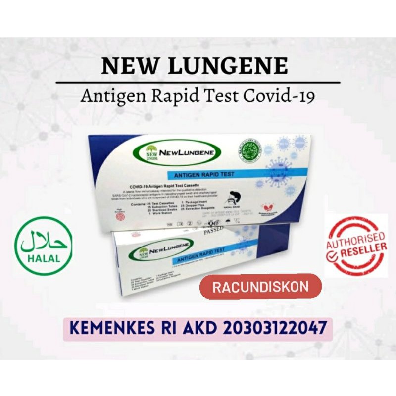 New Lungene |  Nasal Swab Antigen | Grosir | swab mandiri